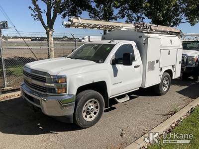 2017 Chevrolet Silverado 3500HD WT Enclosed Service Truck