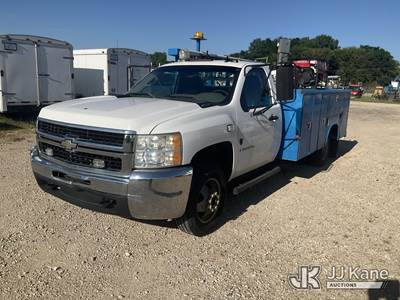 2008 Chevrolet Silverado 3500HD Regular Cab Mechanics Service Truck