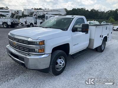 2016 Chevrolet Silverado 3500HD Work Truck Long Box Service Truck