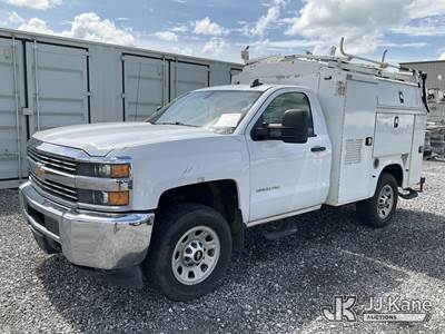 2017 Chevrolet Silverado 3500HD Enclosed Service Truck