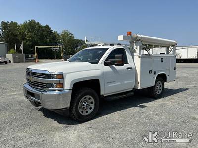 2018 Chevrolet Silverado 3500HD 4X4 Service Truck