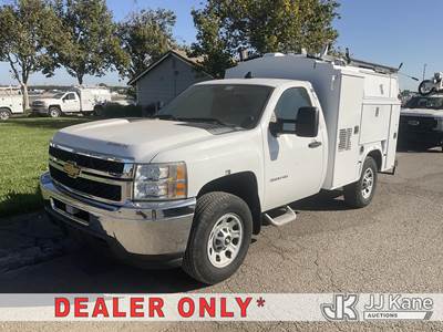 2013 Chevrolet Silverado 3500HD Enclosed Service Truck