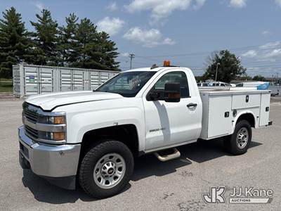 2018 Chevrolet Silverado 3500HD Work Truck Long Box Service Truck