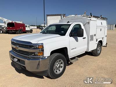 2016 Chevrolet Silverado 3500HD Enclosed Service Truck