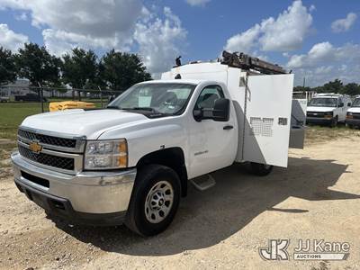 2014 Chevrolet Silverado 3500HD Enclosed Service Truck