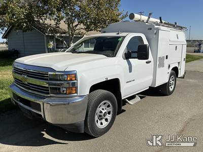 2017 Chevrolet Silverado 3500HD Enclosed Service Truck
