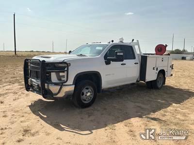 2020 Chevrolet Silverado 3500HD Crew-Cab Service Truck
