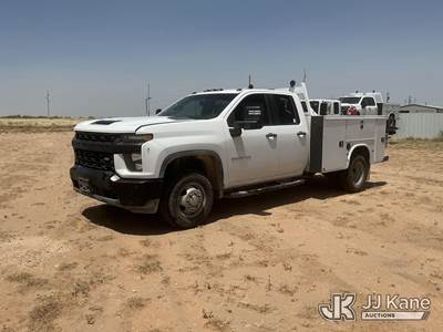 2020 Chevrolet Silverado 3500HD Crew-Cab Service Truck