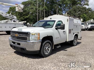 2014 Chevrolet Silverado 3500HD Enclosed Service Truck