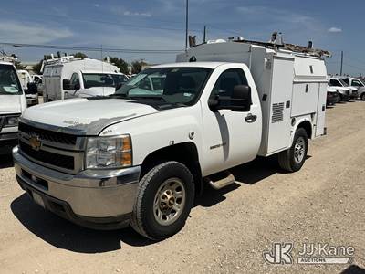 2012 Chevrolet Silverado 3500HD Enclosed Service Truck