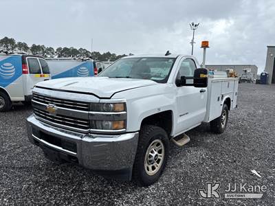 2015 Chevrolet Silverado 3500HD Enclosed Service Truck