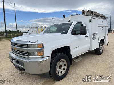 2016 Chevrolet Silverado 3500HD Enclosed Service Truck