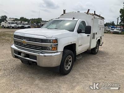 2015 Chevrolet Silverado 3500HD High Top Service Truck