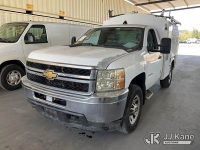 2012 Chevrolet Silverado 3500HD Enclosed Service Truck