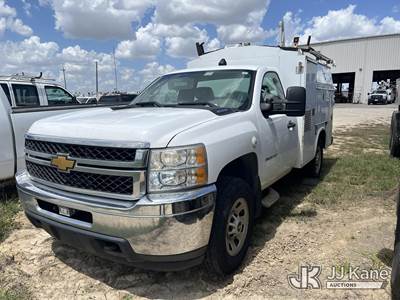 2012 Chevrolet Silverado 3500HD Enclosed Service Truck