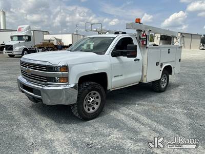 2018 Chevrolet Silverado 3500HD 4x4 Service Truck