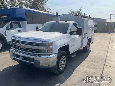 2015 Chevrolet Silverado 3500HD Work Truck Long Box Utility Truck