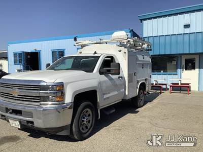 2018 Chevrolet Silverado 3500HD Enclosed Service Truck