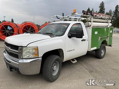 2008 Chevrolet Silverado 3500HD Enclosed Service Truck