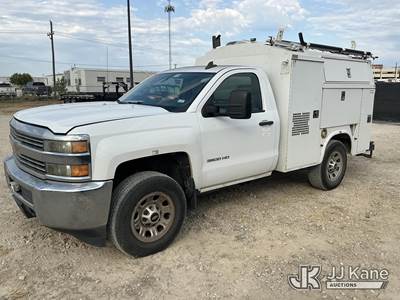 2015 Chevrolet Silverado 3500HD Enclosed Service Truck