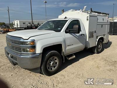 2015 Chevrolet Silverado 3500HD Enclosed Service Truck