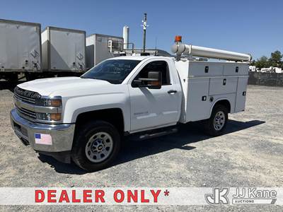 2018 Chevrolet Silverado 3500HD 4x4 Service Truck