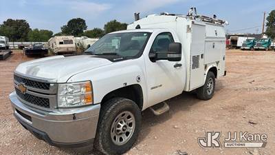 2013 Chevrolet Silverado 3500HD Enclosed Service Truck