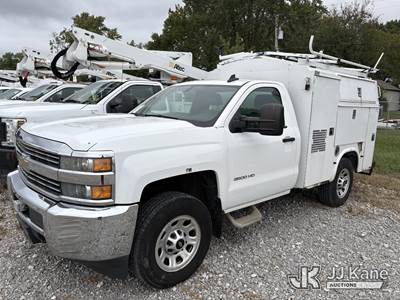 2015 Chevrolet Silverado 3500HD Enclosed Service Truck