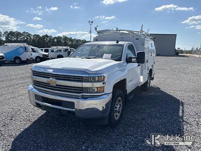 2017 Chevrolet Silverado 3500HD Enclosed Service Truck