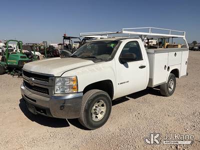 2008 Chevrolet Silverado 3500HD Regular Cab Service Truck