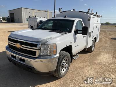 2012 Chevrolet Silverado 3500HD Enclosed Service Truck