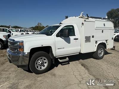 2015 Chevrolet Silverado 3500HD Enclosed Service Truck