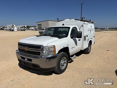 2012 Chevrolet Silverado 3500HD Enclosed Service Truck
