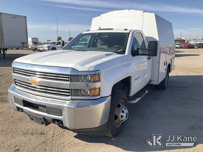 2016 Chevrolet Silverado 3500HD Work Truck Long Box Service Truck