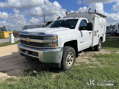 2016 Chevrolet Silverado 3500HD Enclosed Service Truck