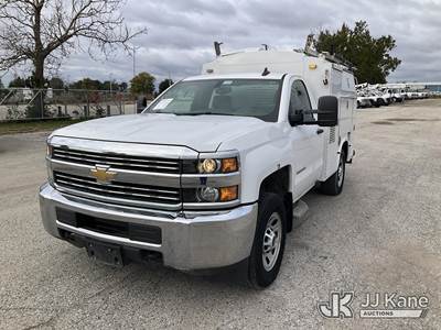 2017 Chevrolet Silverado 3500HD Enclosed Service Truck