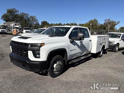 2020 Chevrolet Silverado 3500HD Crew-Cab Service Truck