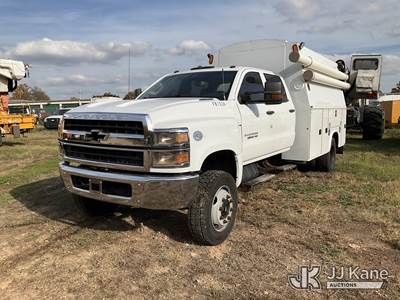 2019 CHEVROLET SILVERADO 5500HD Crew-Cab Enclosed Service Truck