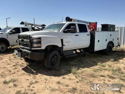 2019 Chevrolet Silverado 5500HD Crew-Cab Service Truck