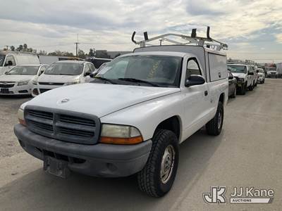 2003 Dodge Dakota Enclosed Service Truck