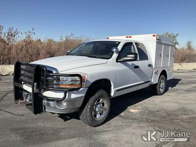 2006 Dodge 3500 Crew-Cab Enclosed Service Truck
