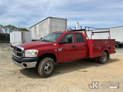 2007 Dodge Ram 3500 Extended-Cab Service Truck