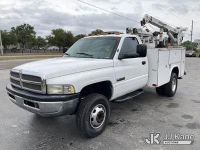2002 Dodge Ram 3500 4x4 Mechanics Service Truck