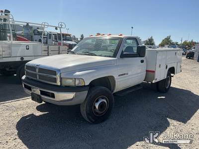 2001 Dodge Ram 3500 Reg. Cab Long Bed Service Truck