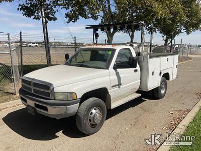 2001 Dodge Ram 3500 Reg. Cab Long Bed Utility Truck