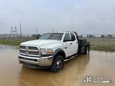 2012 Dodge Ram 4500 Crew-Cab Flatbed/Service Truck