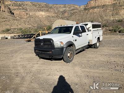 2012 Dodge Ram 4500 Crew-Cab Service Truck