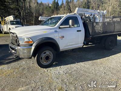 2011 Dodge Ram 5500 4x4 Flatbed/Service Truck