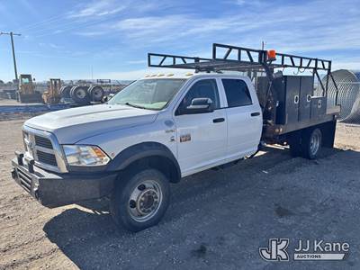 2012 Dodge Ram 5500 Crew-Cab Flatbed/Service Truck