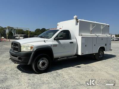 2010 Dodge Ram 5500 Enclosed Service Truck